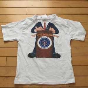 Future President Tshirt size 4T